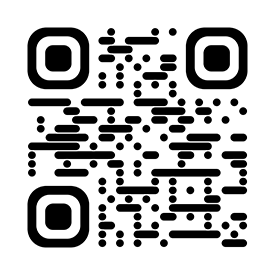 Black and white QR code linking to a website about home elevators, featuring square patterns and small dots.